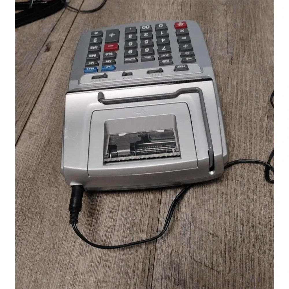 Canon P23-DH V Mini Desktop 2 Color Printing Calculator 12 Digits XL Display